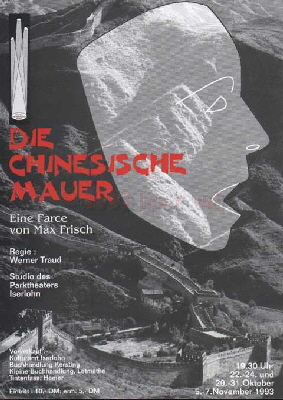 Plakat Die Chinesische Mauer