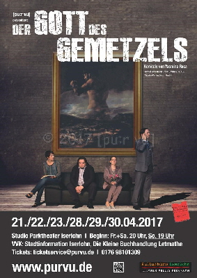 Plakat Der Gott des Gemetzels