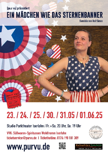 Ein Mdchen wie das Sternenbanner - Plakat Wasserzeichen